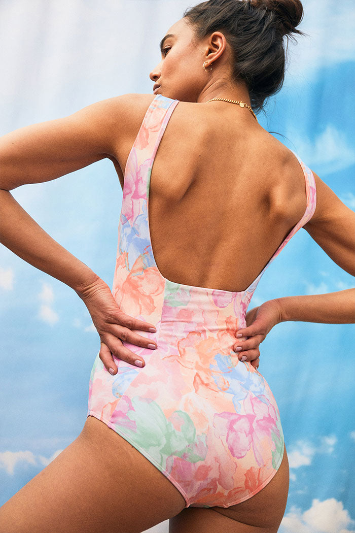 Low scoop back swimsuit new arrivals