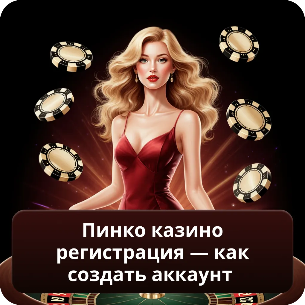 Пинко Казино регистрация — как создать аккаунт